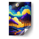 Noche Lunar Impresionista - DEA Digital Esoteric Art | Cuadro decorativo de Canvas Lab