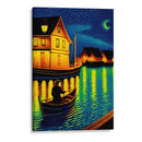 Pescador en el Canal - DEA Digital Esoteric Art | Cuadro decorativo de Canvas Lab