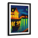 Pescador en el Canal - DEA Digital Esoteric Art | Cuadro decorativo de Canvas Lab