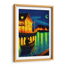 Pescador en el Canal - DEA Digital Esoteric Art | Cuadro decorativo de Canvas Lab