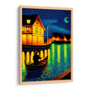 Pescador en el Canal - DEA Digital Esoteric Art | Cuadro decorativo de Canvas Lab