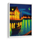 Pescador en el Canal - DEA Digital Esoteric Art | Cuadro decorativo de Canvas Lab