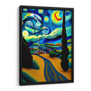 Pueblo en el Valle Impresionista - DEA Digital Esoteric Art | Cuadro decorativo de Canvas Lab