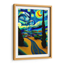 Pueblo en el Valle Impresionista - DEA Digital Esoteric Art | Cuadro decorativo de Canvas Lab