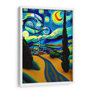 Pueblo en el Valle Impresionista - DEA Digital Esoteric Art | Cuadro decorativo de Canvas Lab