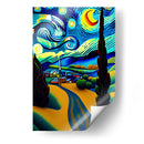 Pueblo en el Valle Impresionista - DEA Digital Esoteric Art | Cuadro decorativo de Canvas Lab