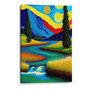 Riachuelo en el Bosque Impresionista - DEA Digital Esoteric Art | Cuadro decorativo de Canvas Lab