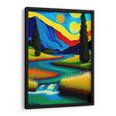 Riachuelo en el Bosque Impresionista - DEA Digital Esoteric Art | Cuadro decorativo de Canvas Lab