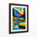Riachuelo en el Bosque Impresionista - DEA Digital Esoteric Art | Cuadro decorativo de Canvas Lab