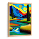 Riachuelo en el Bosque Impresionista - DEA Digital Esoteric Art | Cuadro decorativo de Canvas Lab