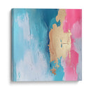 Azul, oro y rosa - Dav Madrid | Cuadro decorativo de Canvas Lab