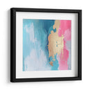 Azul, oro y rosa - Dav Madrid | Cuadro decorativo de Canvas Lab