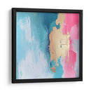 Azul, oro y rosa - Dav Madrid | Cuadro decorativo de Canvas Lab