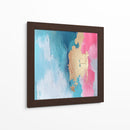 Azul, oro y rosa - Dav Madrid | Cuadro decorativo de Canvas Lab