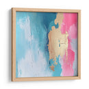 Azul, oro y rosa - Dav Madrid | Cuadro decorativo de Canvas Lab