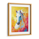 Caballo Blanco - Dav Madrid | Cuadro decorativo de Canvas Lab