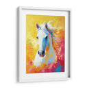 Caballo Blanco - Dav Madrid | Cuadro decorativo de Canvas Lab