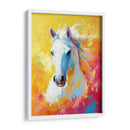 Caballo Blanco - Dav Madrid | Cuadro decorativo de Canvas Lab