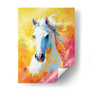 Caballo Blanco - Dav Madrid | Cuadro decorativo de Canvas Lab