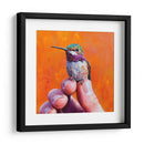 Colibrí en mis dedos - Dav Madrid | Cuadro decorativo de Canvas Lab