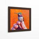 Colibrí en mis dedos - Dav Madrid | Cuadro decorativo de Canvas Lab