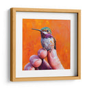 Colibrí en mis dedos - Dav Madrid | Cuadro decorativo de Canvas Lab
