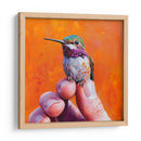 Colibrí en mis dedos - Dav Madrid | Cuadro decorativo de Canvas Lab
