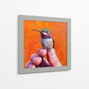 Colibrí en mis dedos - Dav Madrid | Cuadro decorativo de Canvas Lab