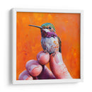 Colibrí en mis dedos - Dav Madrid | Cuadro decorativo de Canvas Lab