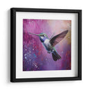 Colibrí en morado - Dav Madrid | Cuadro decorativo de Canvas Lab