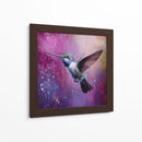 Colibrí en morado - Dav Madrid | Cuadro decorativo de Canvas Lab