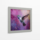 Colibrí en morado - Dav Madrid | Cuadro decorativo de Canvas Lab