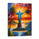 Cristo Redentor en la Isla - DEA Digital Esoteric Art | Cuadro decorativo de Canvas Lab