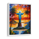Cristo Redentor en la Isla - DEA Digital Esoteric Art | Cuadro decorativo de Canvas Lab
