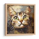 Gato curioso - Dav Madrid | Cuadro decorativo de Canvas Lab