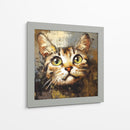 Gato curioso - Dav Madrid | Cuadro decorativo de Canvas Lab