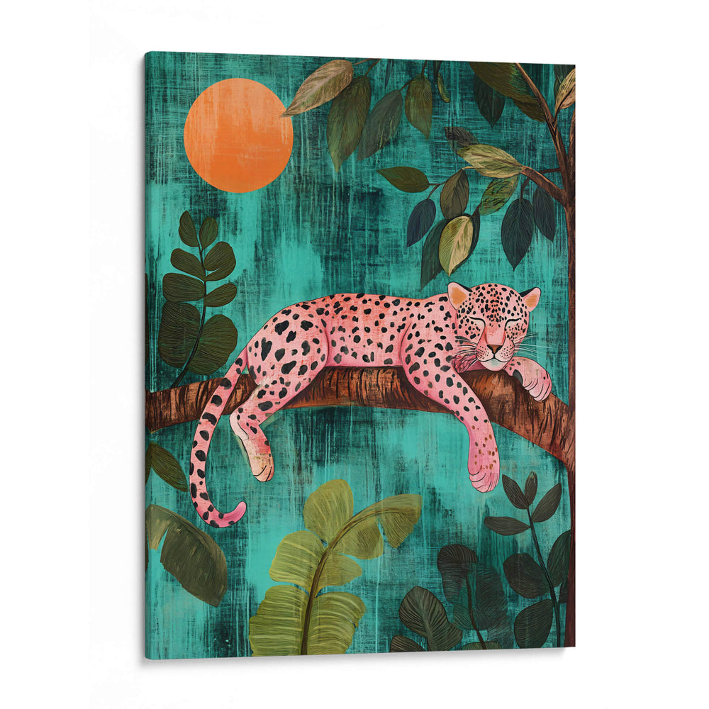 Jaguar Rosa - Dav Madrid | Cuadro decorativo de Canvas Lab