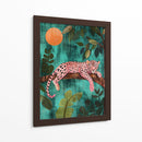 Jaguar Rosa - Dav Madrid | Cuadro decorativo de Canvas Lab