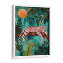 Jaguar Rosa - Dav Madrid | Cuadro decorativo de Canvas Lab