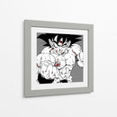 Goku en apuros - Donaldo Meda  | Cuadro decorativo de Canvas Lab