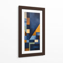 Azul Elegante Abstracto - DEA Digital Esoteric Art | Cuadro decorativo de Canvas Lab