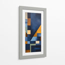 Azul Elegante Abstracto - DEA Digital Esoteric Art | Cuadro decorativo de Canvas Lab