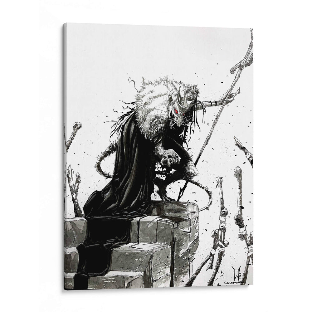 RAT KING - siulziradnemra | Cuadro decorativo de Canvas Lab