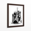 BlackMetal CELLO Bat - siulziradnemra | Cuadro decorativo de Canvas Lab