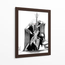 BlackMetal CELLO Bat - siulziradnemra | Cuadro decorativo de Canvas Lab