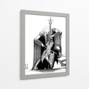 BlackMetal CELLO Bat - siulziradnemra | Cuadro decorativo de Canvas Lab