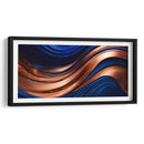 Ola Cobre y Azul - DEA Digital Esoteric Art | Cuadro decorativo de Canvas Lab