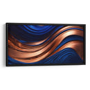 Ola Cobre y Azul - DEA Digital Esoteric Art | Cuadro decorativo de Canvas Lab