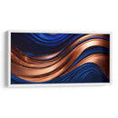 Ola Cobre y Azul - DEA Digital Esoteric Art | Cuadro decorativo de Canvas Lab