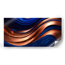 Ola Cobre y Azul - DEA Digital Esoteric Art | Cuadro decorativo de Canvas Lab